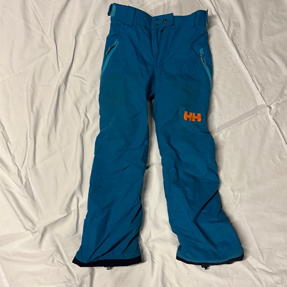 Helly Hansen girls blue insulated ski pants. Size 12.  Great condition.